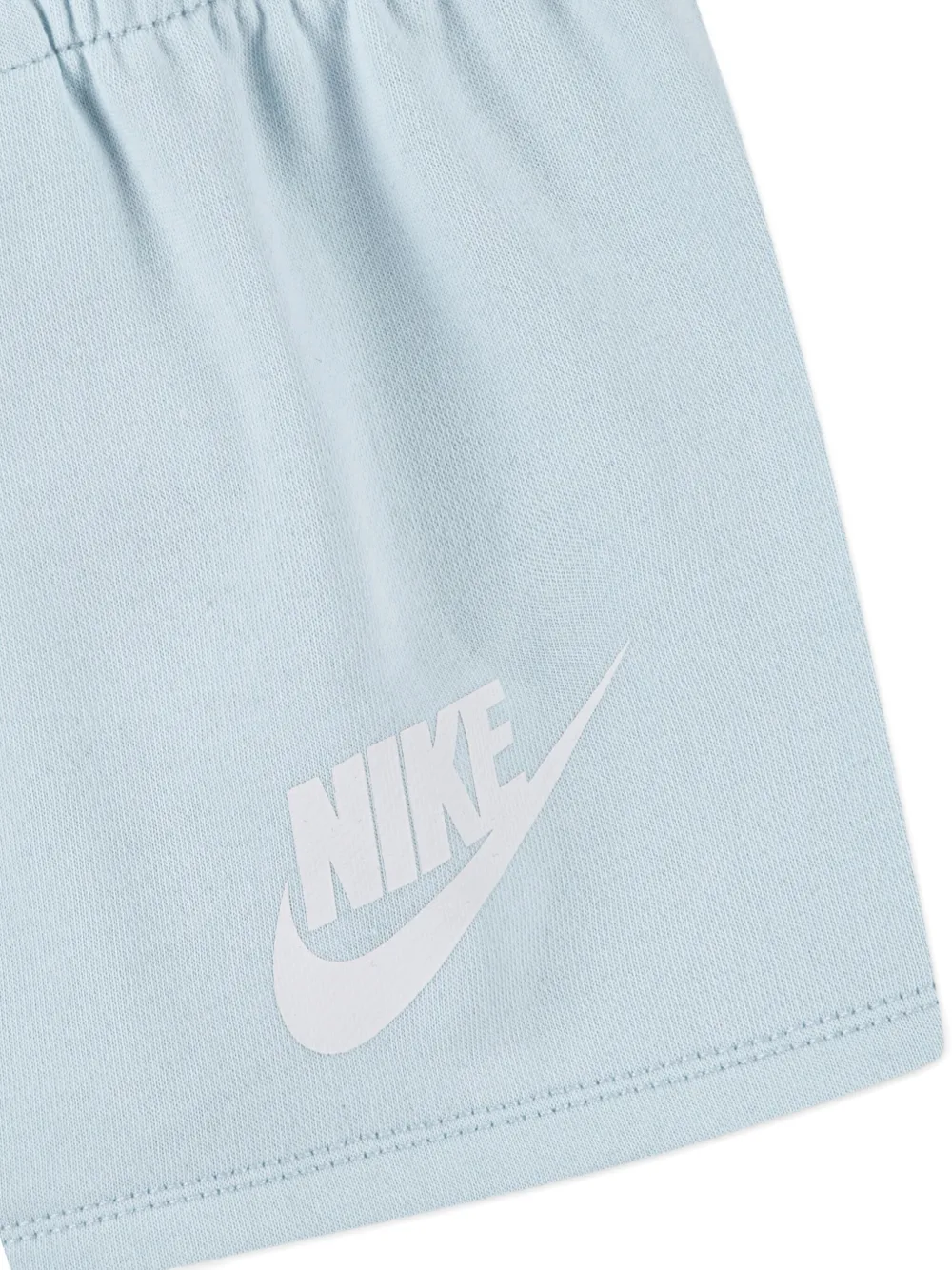 Nike Kids Shorts met geborduurd logo Blauw