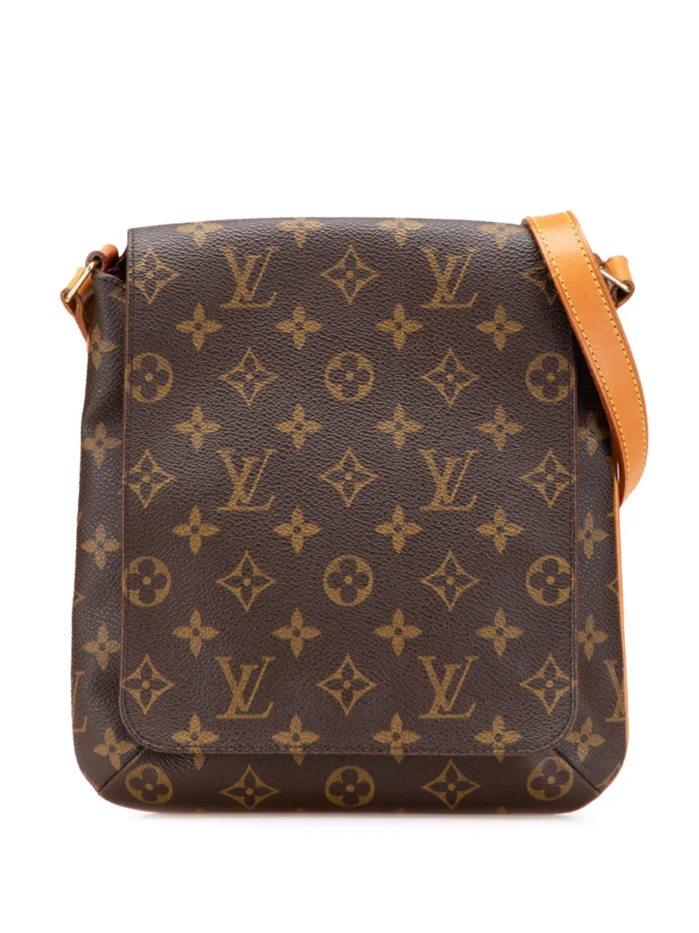 Louis Vuitton Pre-Owned 1998 モノグラム ミュゼット サルサ ショートストラップ ショルダーバッグ - ブラウン Louis Vuitton Pre-Owned 1998 モノグラム ミュゼット サルサ ショートストラップ ショルダーバッグ - ブラウン