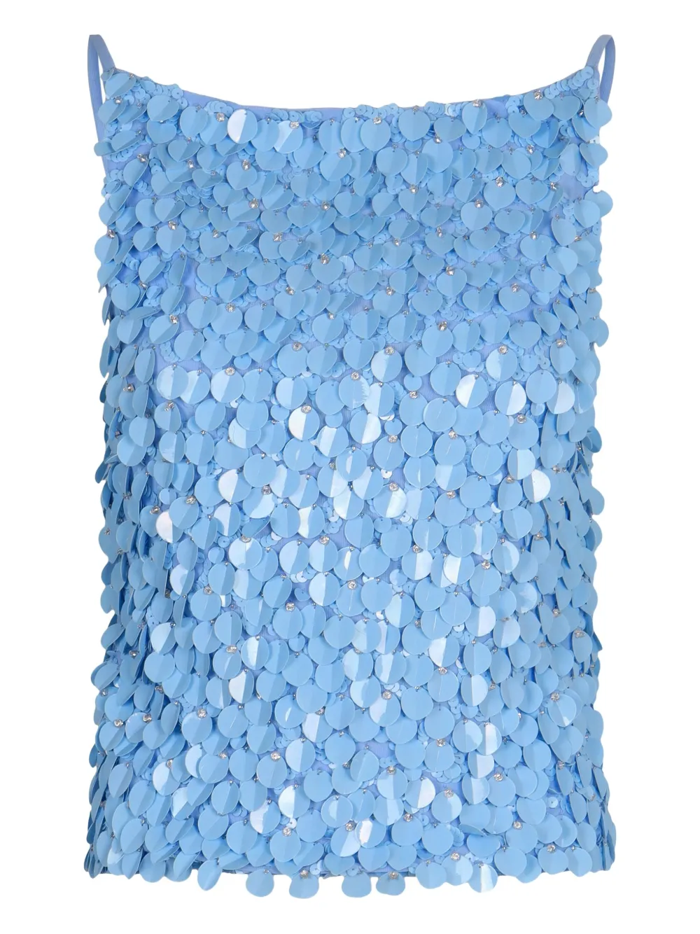 P.A.R.O.S.H. sequin-embellished top Blauw