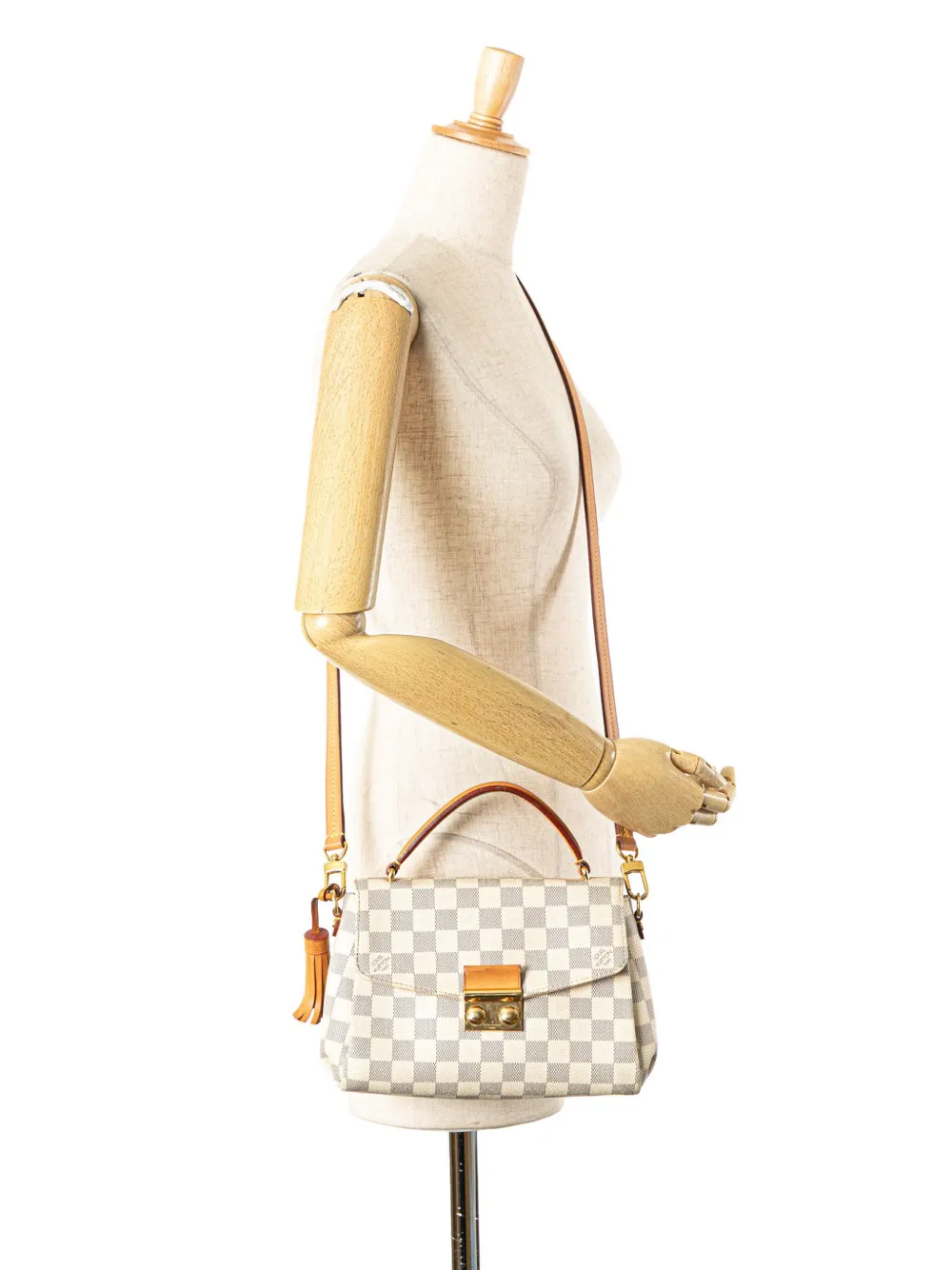 Louis Vuitton Pre-Owned 2018 Damier Azur Croisette satchel | Pre-Owned | Image 2