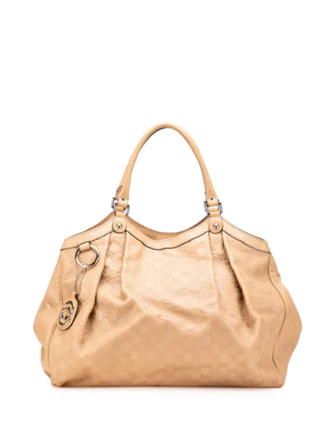 Gucci Pre-Owned 2000-2015 Large Guccissima Sukey tote bag