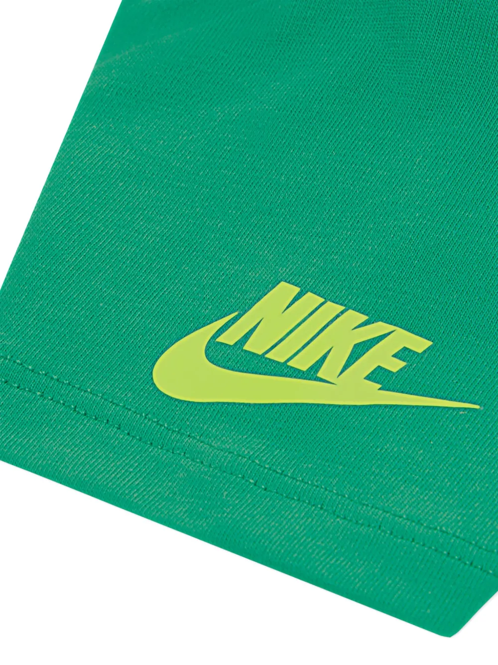Nike Kids Sportswear shorts set met logo Groen