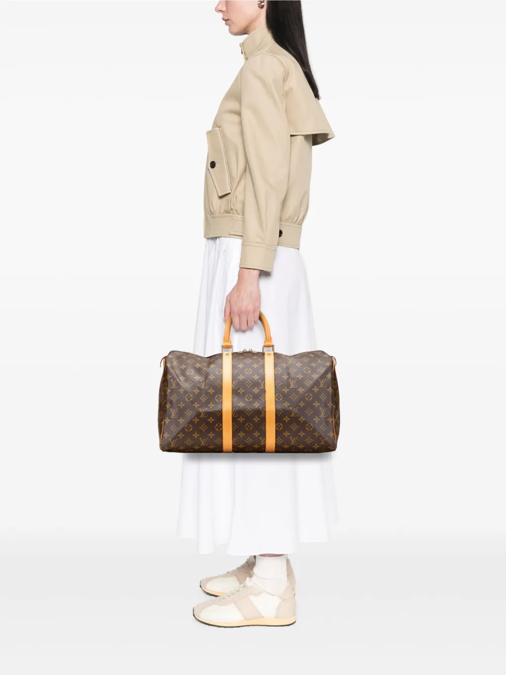 Louis Vuitton Pre-Owned 1995 Monogram Keepall 45 travel bag | Pre-Owned | Image 2