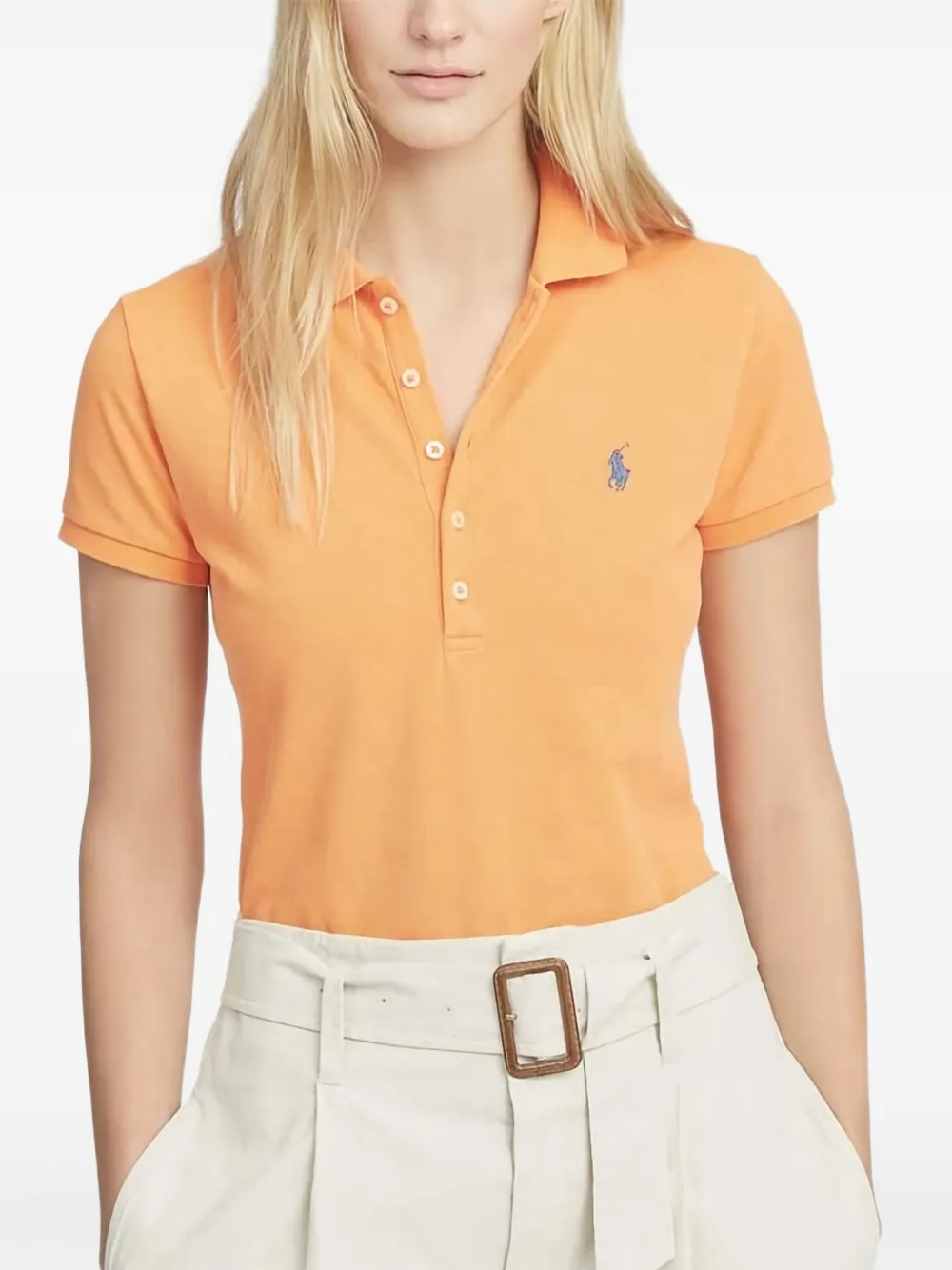 Polo Ralph Lauren Majuca poloshirt met korte mouwen - Oranje