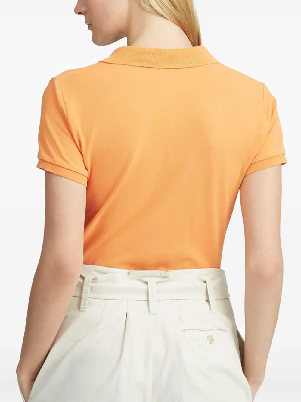 Polo Ralph Lauren Majuca poloshirt met korte mouwen Oranje