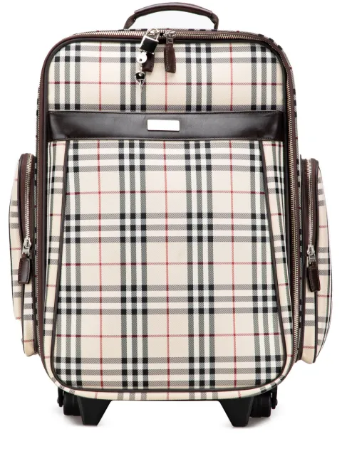 Burberry Pre-Owned 2000-2017 House Check Canvas Luggage travel bag