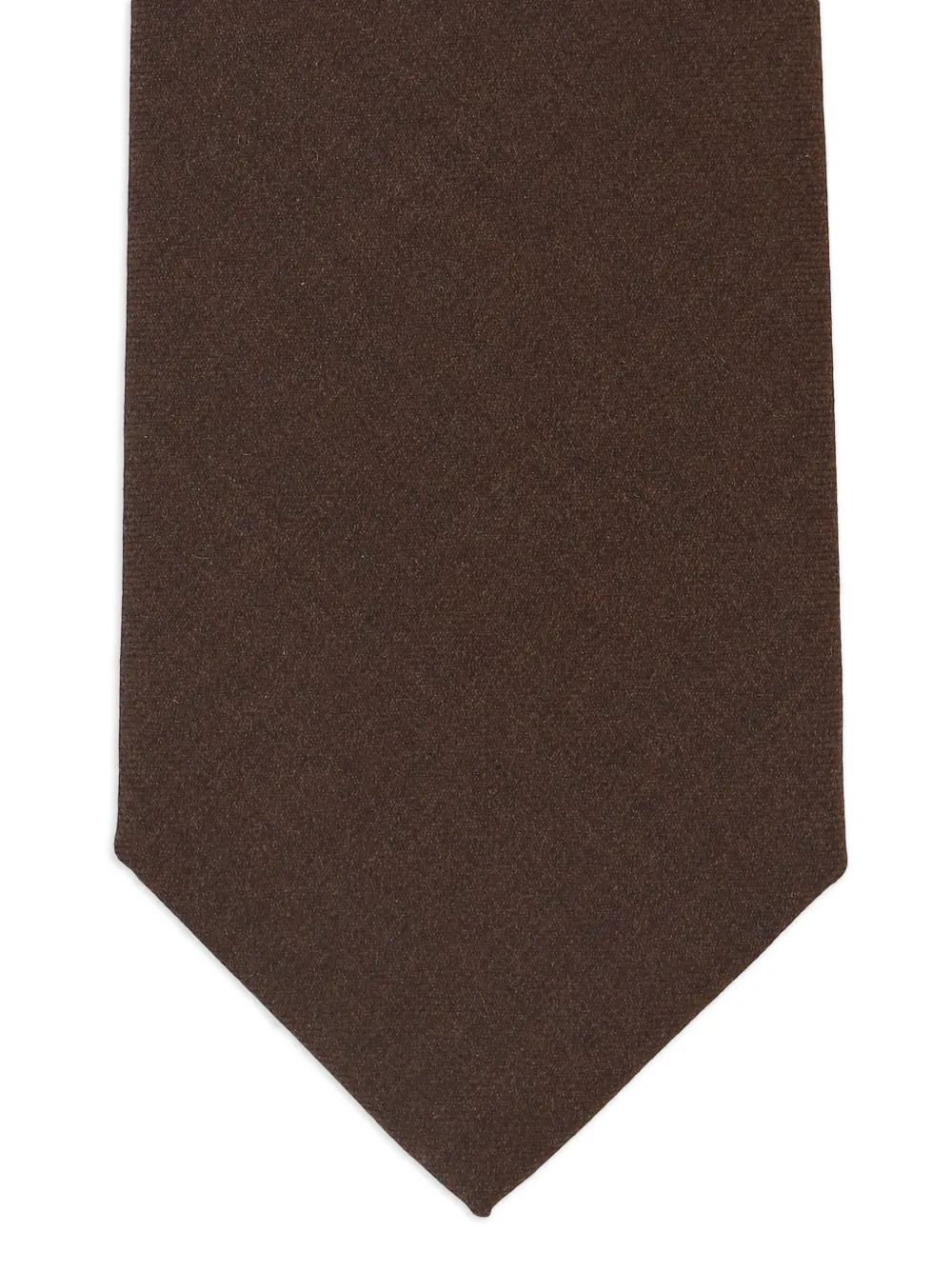 Loro Piana Stropdas van scheerwol - Bruin
