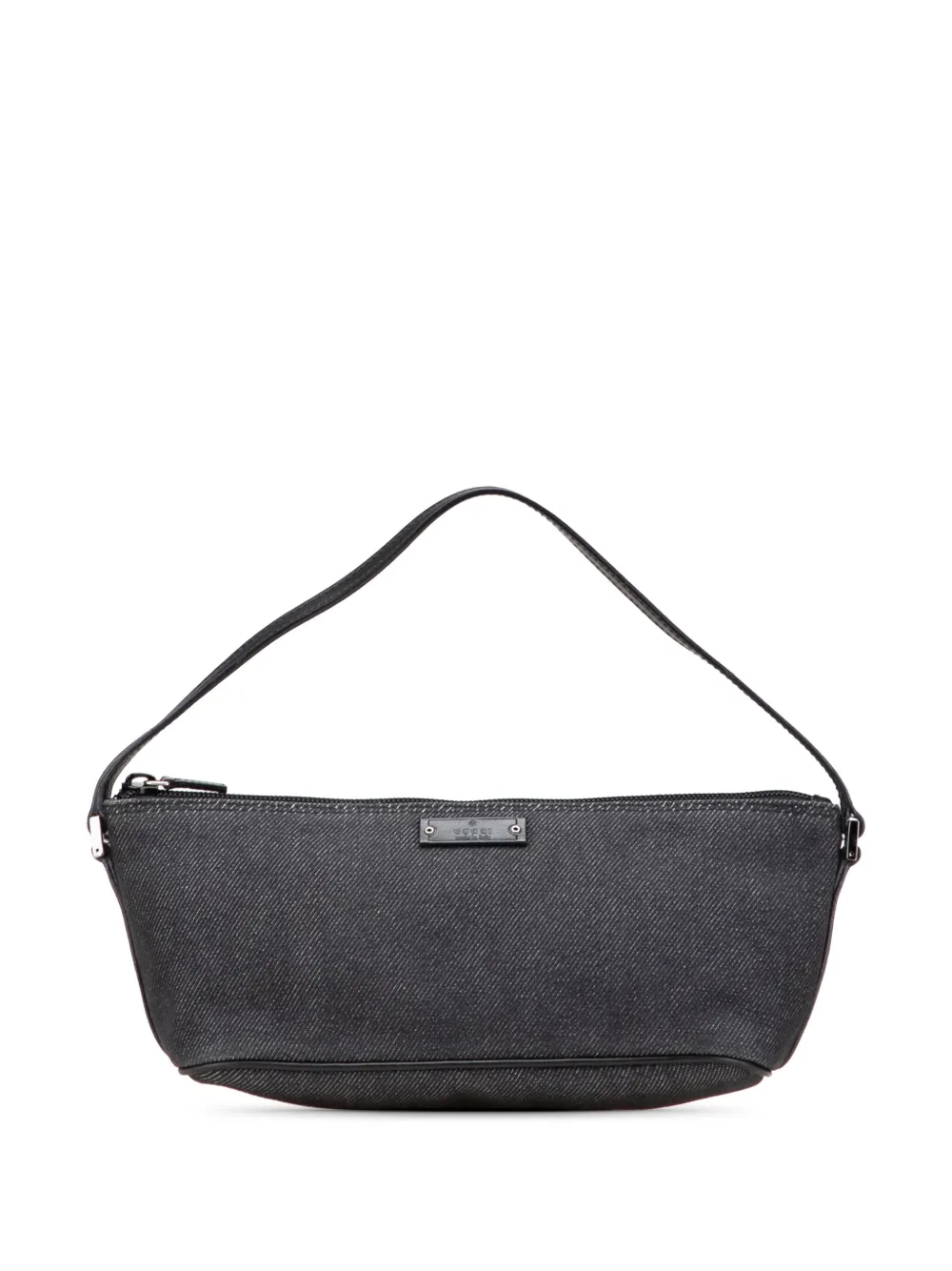 Gucci Pre-Owned 2000-2015 Denim Boat shoulder bag | Black | Image 1