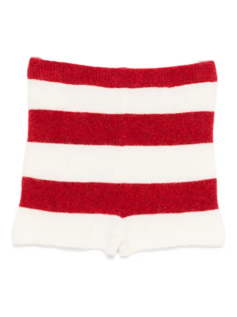 Fiorucci shorts con motivo de rayas