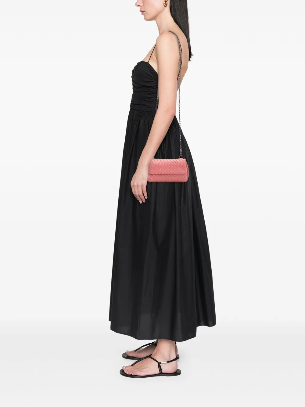 Bottega Veneta Pre-Owned 2012-2025 Mini Nappa Intrecciato Expandable Chain crossbody bag | Pre-Owned | Image 2