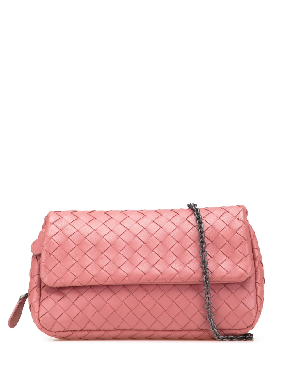 Bottega Veneta Pre-Owned 2012-2025 ミニナッパ イントレチャート エキスパンダブル チェーン Bottega Veneta Pre-Owned 2012-2025 ミニナッパ イントレチャート エキスパンダブル チェーン