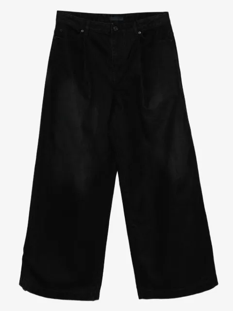 Juun.J pleated cotton trousers