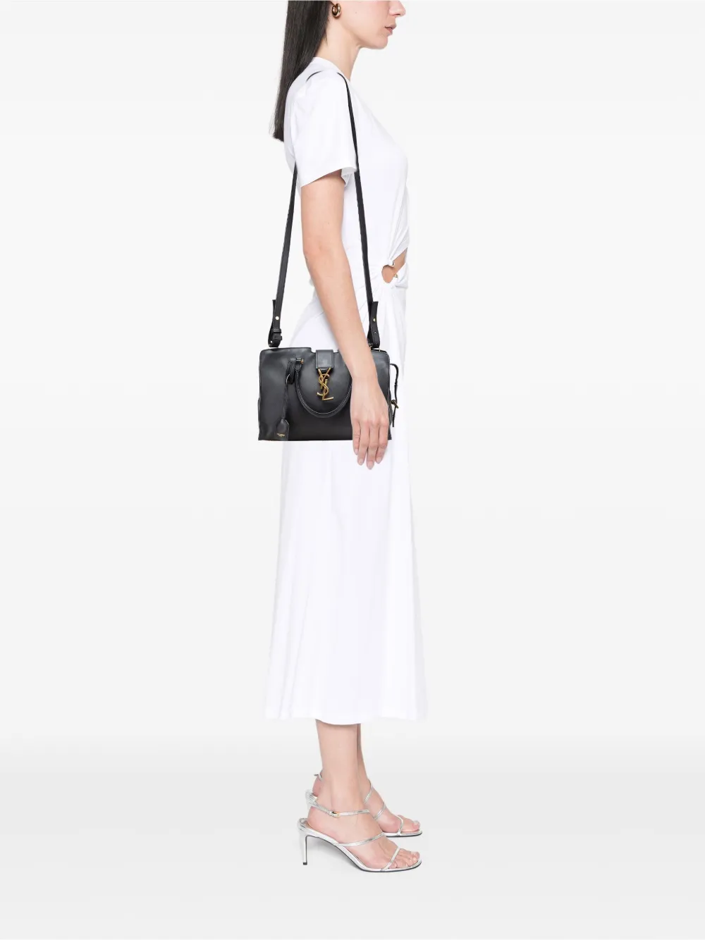 Saint Laurent Pre-Owned 2020 Baby Leather Monogram Cabas satchel | Pre-Owned | Image 2