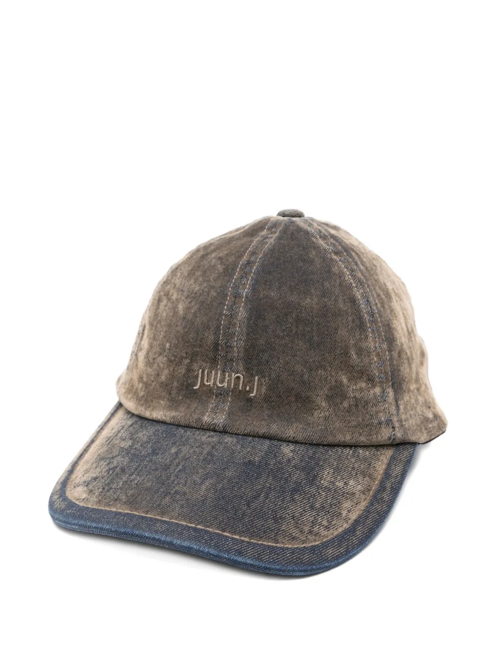 Juunj Acid-wash Denim Cap