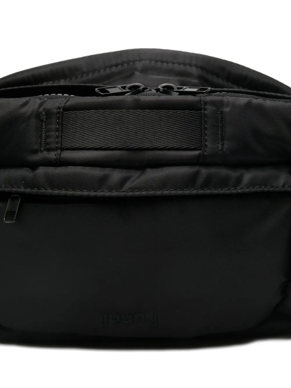 Juun.J padded zip-fastening shoulder bag Zwart