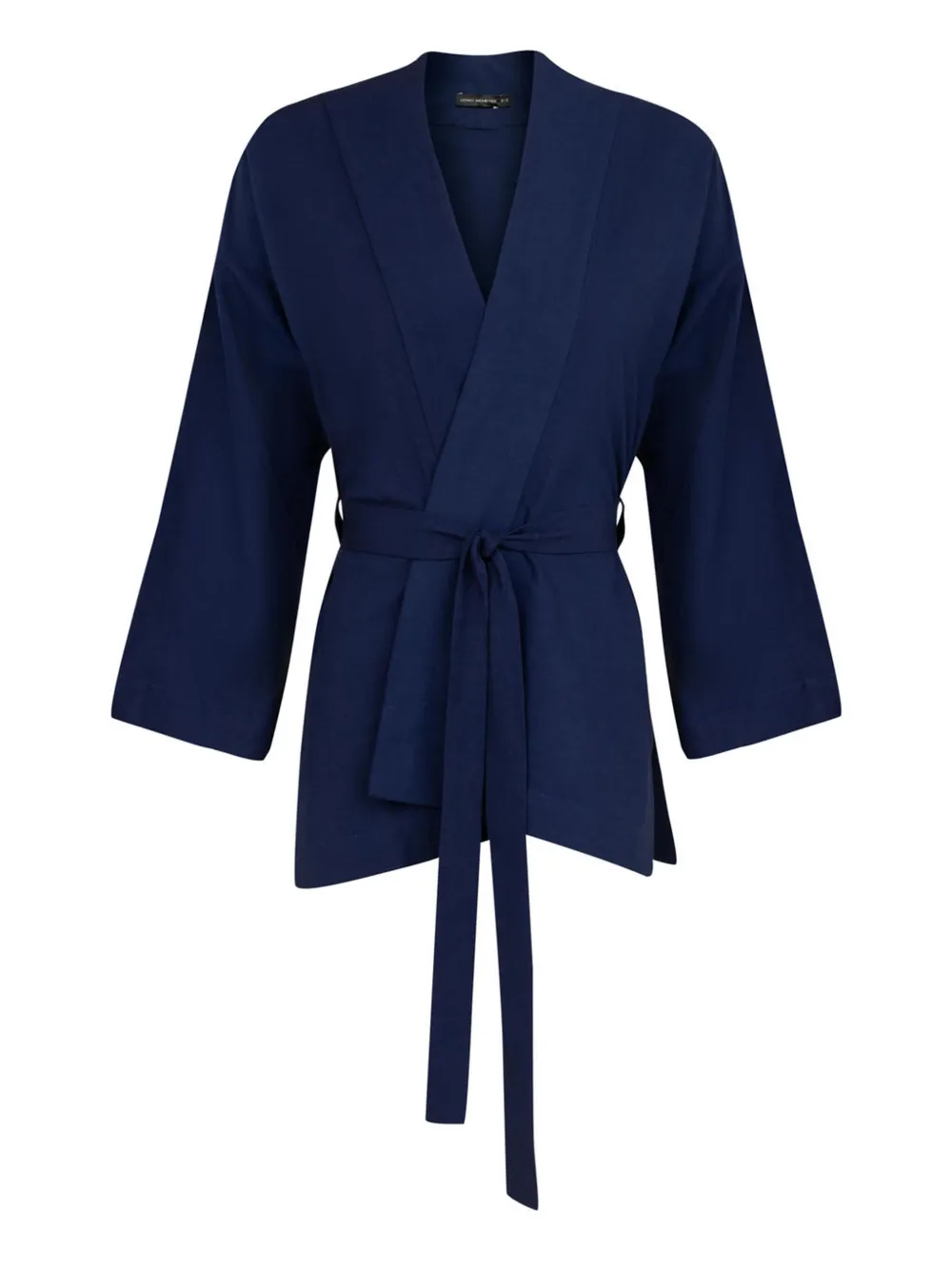 Lenny Niemeyer tie-waist wrap jacket - Blu