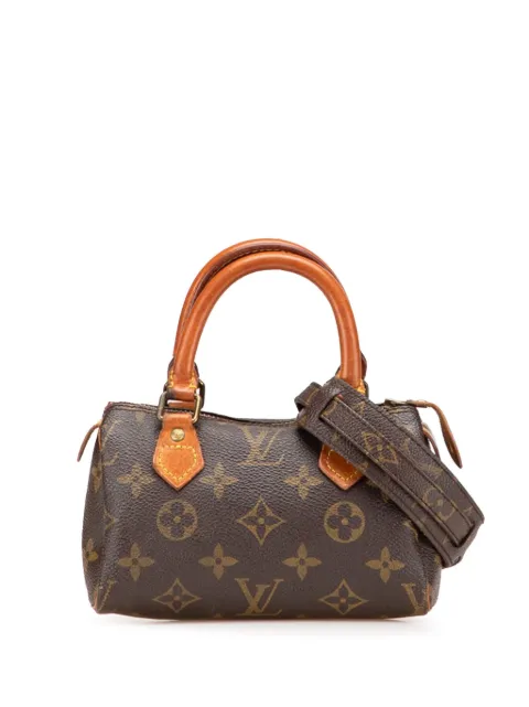 Louis Vuitton Pre-Owned 2000-2025 Monogram Nano Speedy Bandouliere satchel