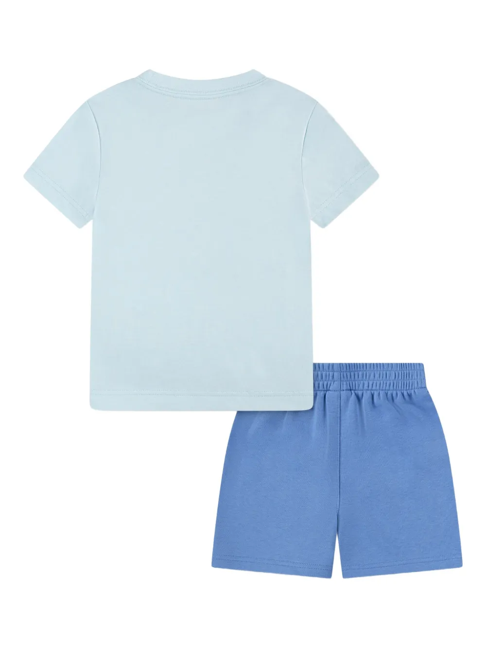 Nike Kids T-shirt en broek met print Blauw