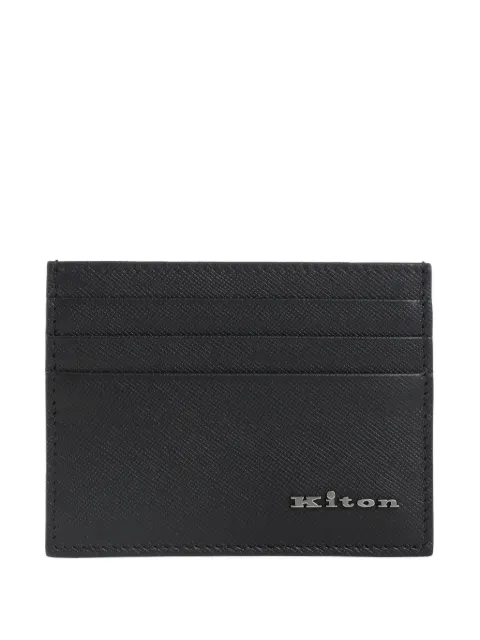Kiton tarjetero con logo