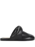 Carven knotted leather mules - Black