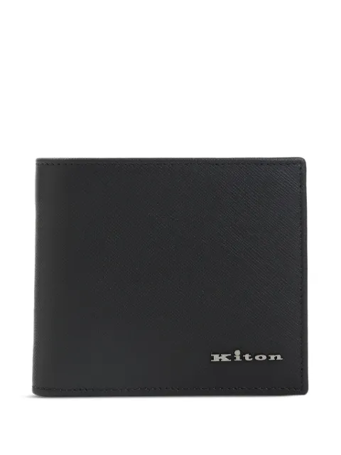 Kiton cartera con compartimentos y cierre