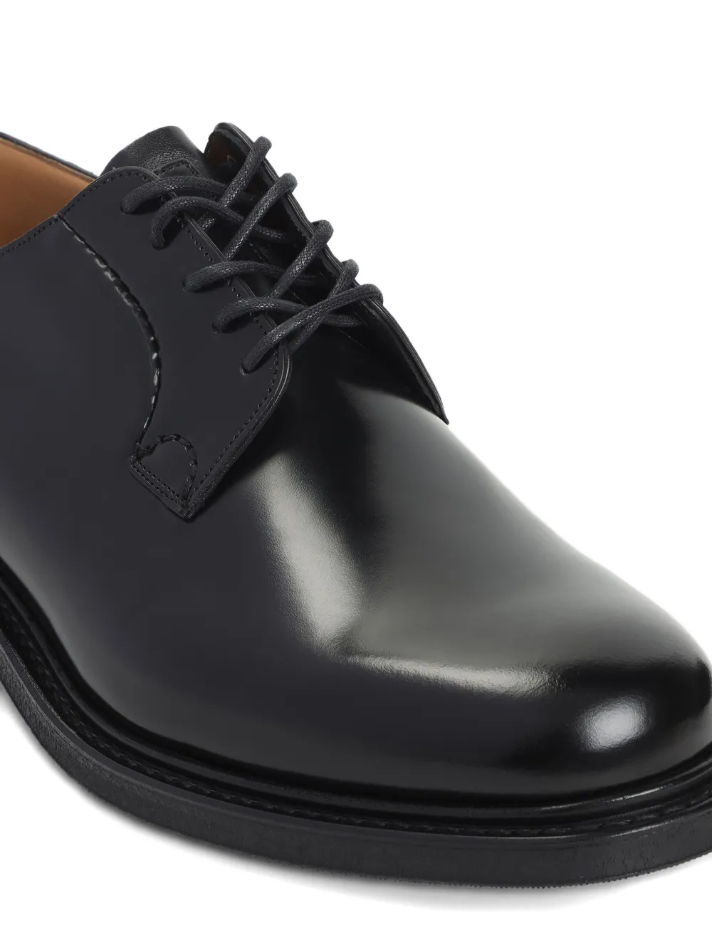 Church's Leren derby schoenen Zwart