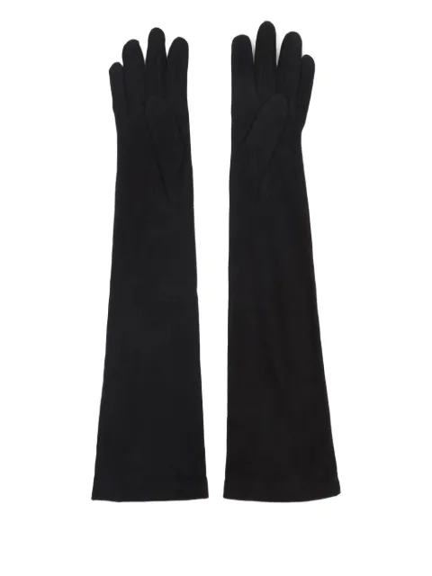 Giorgio Armani long suede gloves