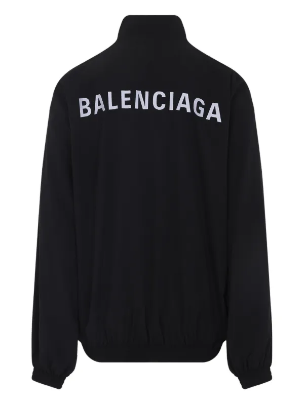 BALENCIAGA ジップアップナイロンジャケット BALENCIAGA - BALENCIAGA バレンシアガ ジップアップ ロゴ