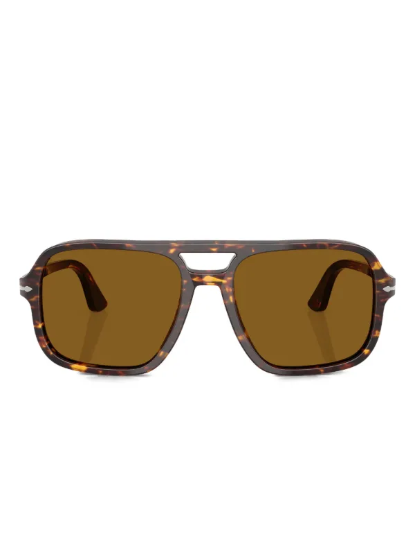 Persol Tortoiseshell Frame Sunglasses with Brown Lenses 30377826_59749587_600.jpg main image 4