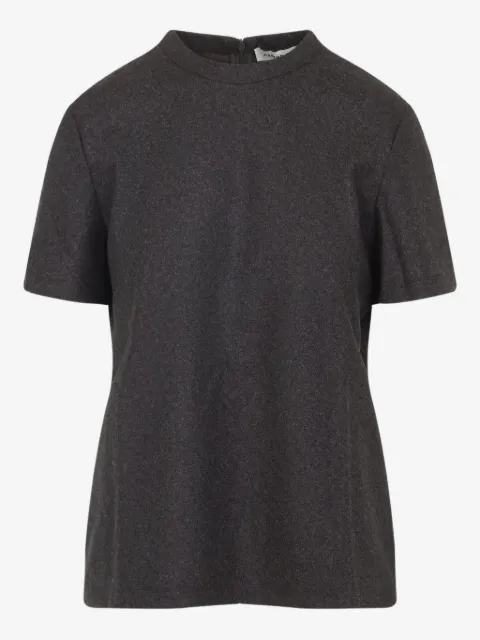 Carven camiseta con cuello alto