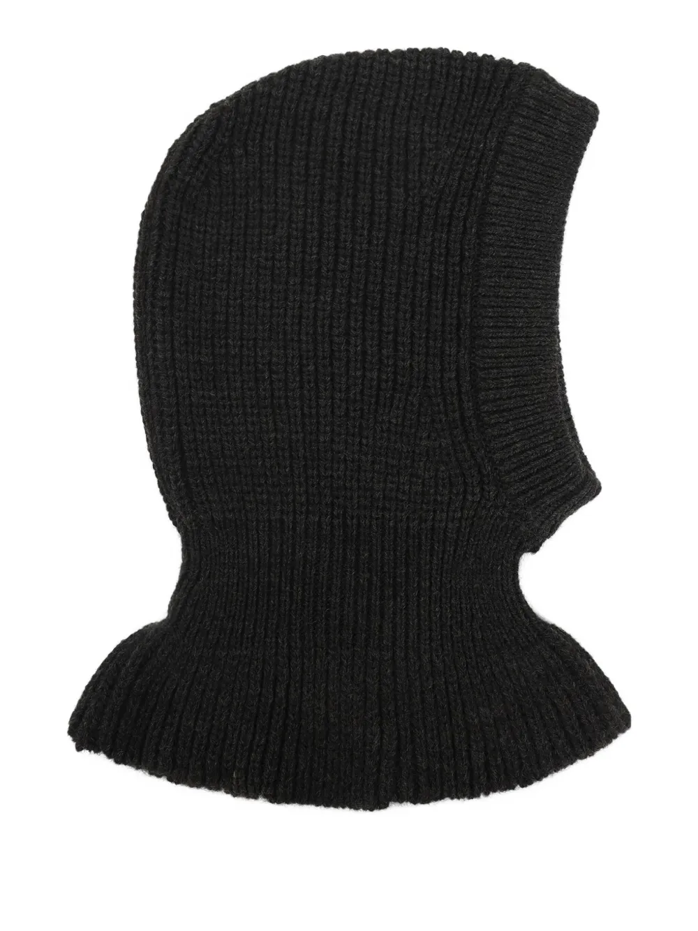 LEMAIRE ribbed balaclava Zwart