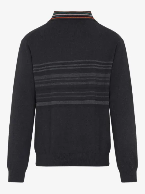 Paul Smith striped polo-neck sweater