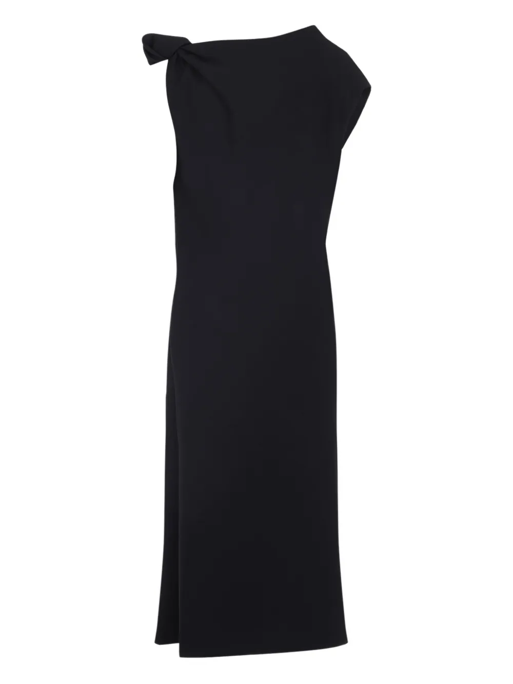 Carven Gedrapeerde midi-jurk Blauw