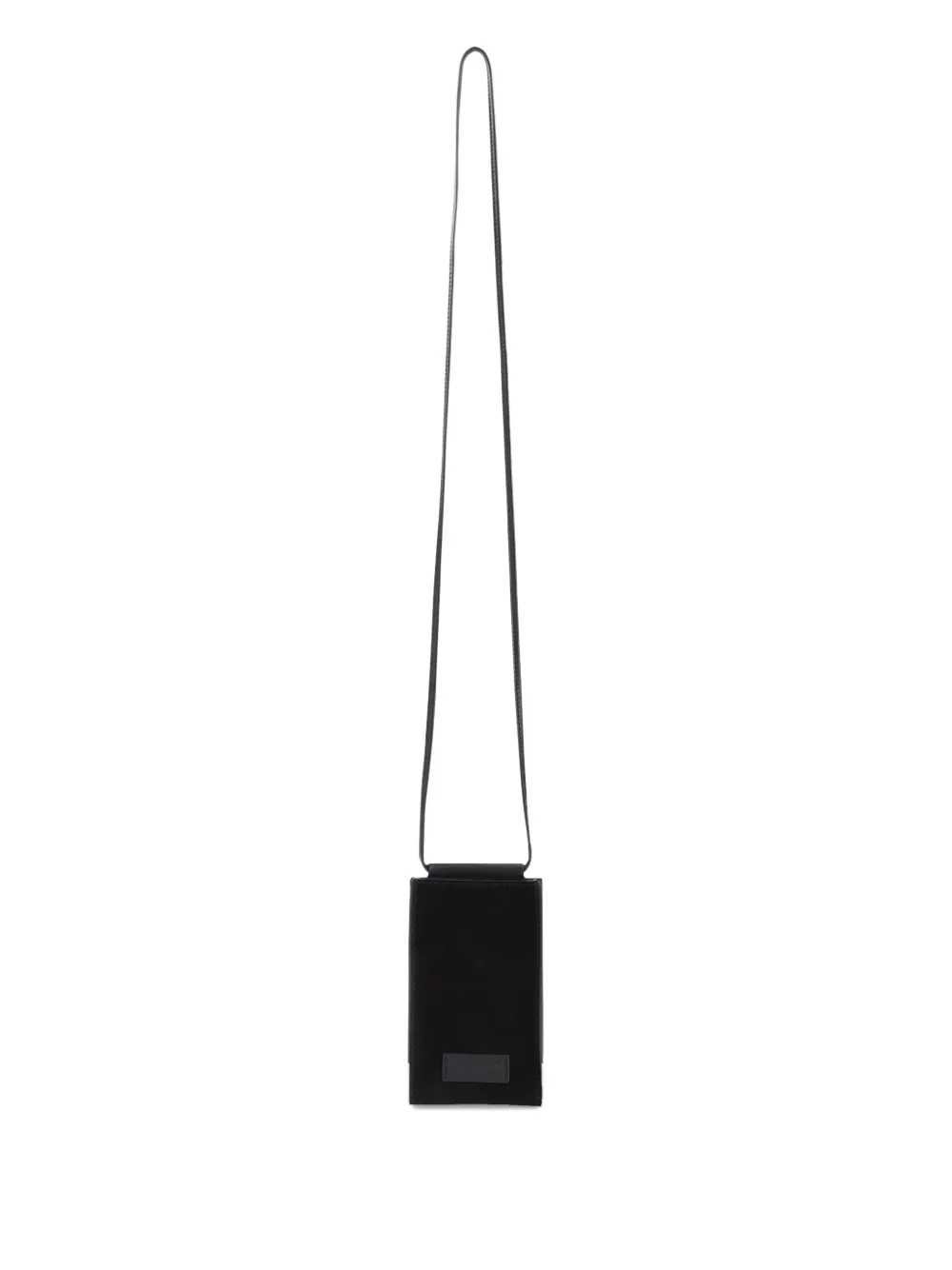 Giorgio Armani Leren pasjeshouder Zwart
