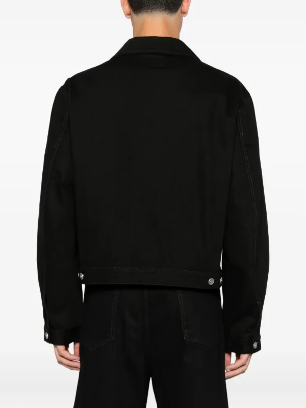 LEMAIRE フラップポケット ジャケット | ブラック | FARFETCH JP