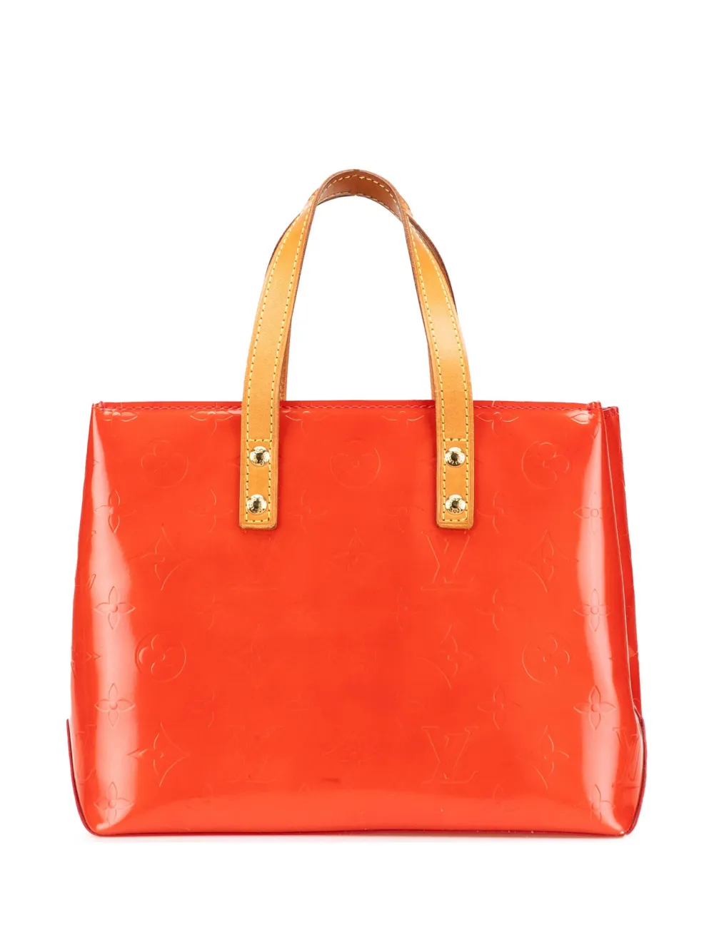 Louis Vuitton Pre-Owned 2002 Monogram Vernis Reade PM handbag | Red | Image 1