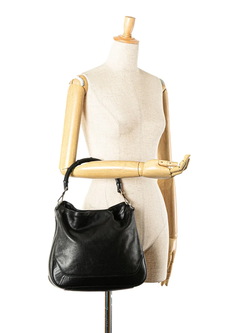 Gucci Pre-Owned 2000-2015 Leather Bamboo satchel | Pre-Owned | Image 2