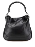 Gucci Pre-Owned 2000-2015 Leather Bamboo satchel - Black