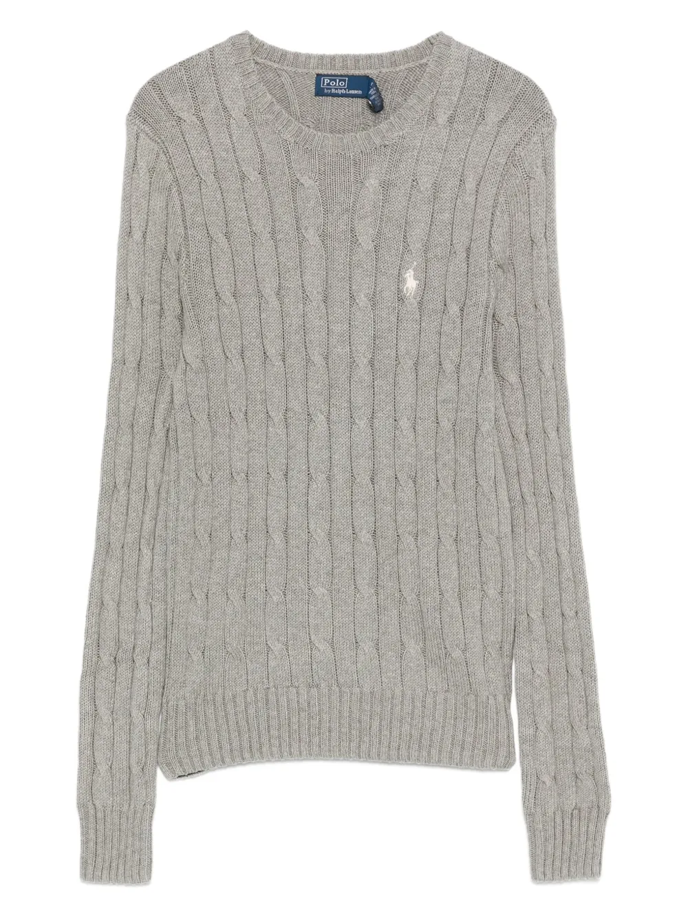 Polo Ralph Lauren ケーブルニット セーター - グレー Polo Ralph Lauren ケーブルニット セーター - グレー