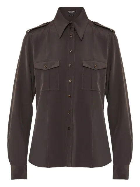 TOM FORD flap-pocket shirt