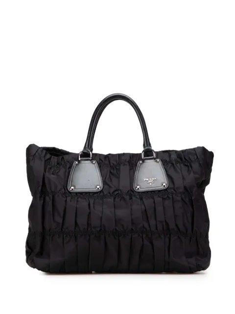 Prada Pre-Owned 2000-2013 Tessuto Gaufre Tote Bag