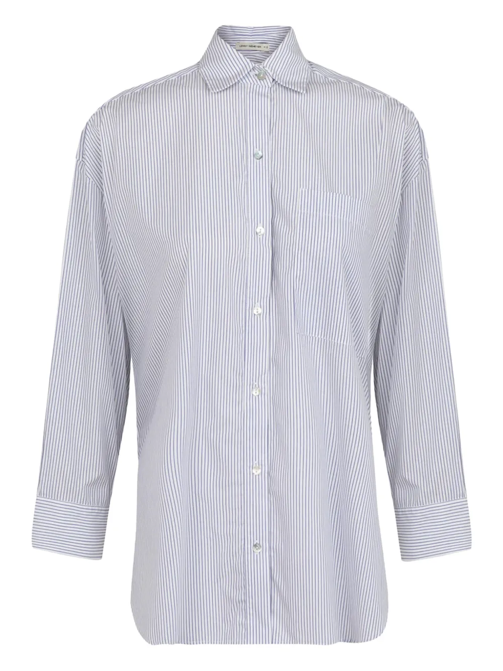 Lenny Niemeyer Camicia a righe con applicazione - Bianco