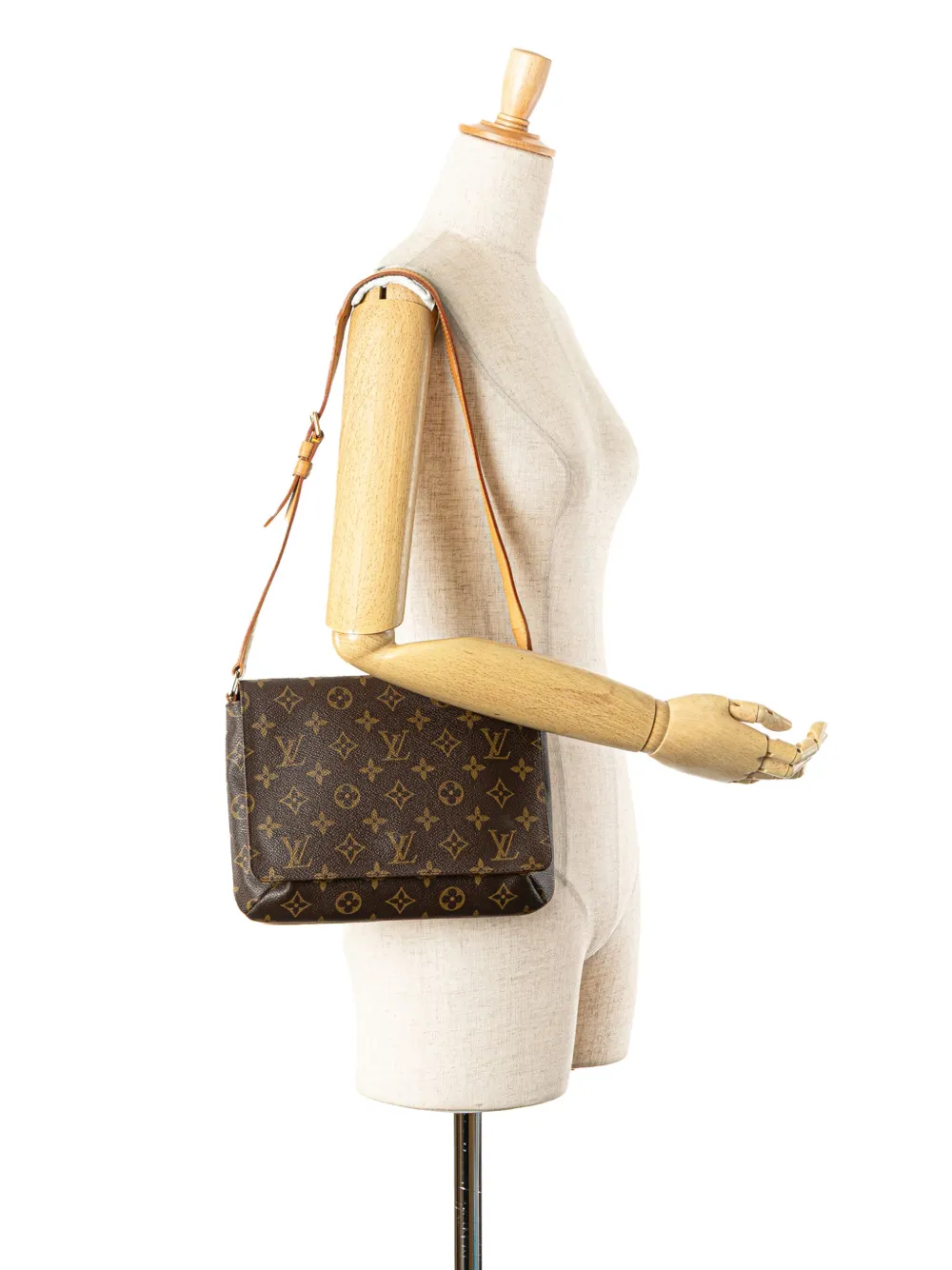 Louis Vuitton Pre-Owned 2001 Monogram Musette Tango Long Strap crossbody bag | Pre-Owned | Image 2
