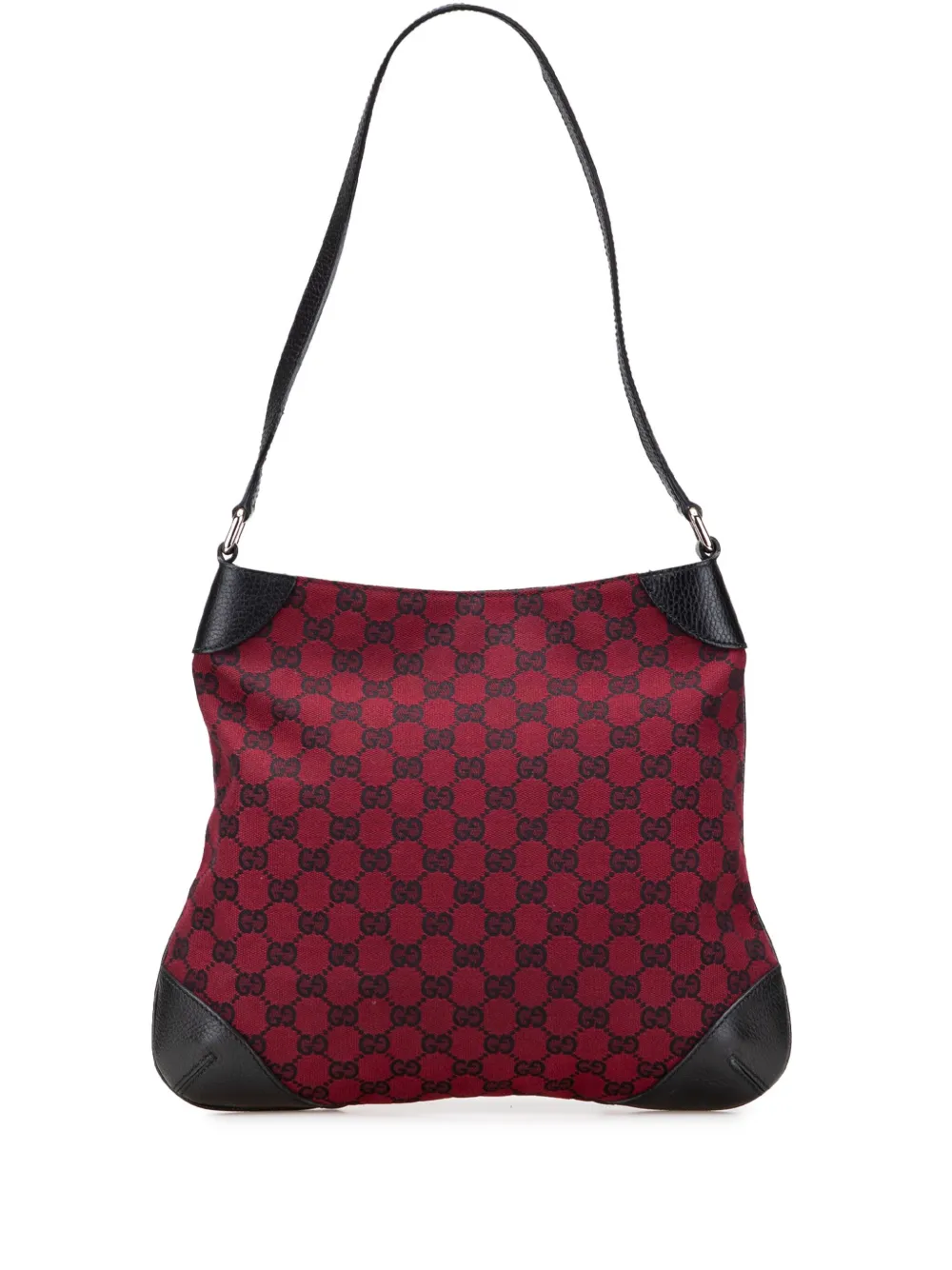 Gucci Pre-Owned 2000-2015 GGキャンバス ショルダーバッグ - レッド Gucci Pre-Owned 2000-2015 GGキャンバス ショルダーバッグ - レッド