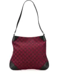 Gucci Pre-Owned 2000-2015 GG Canvas shoulder bag - Red