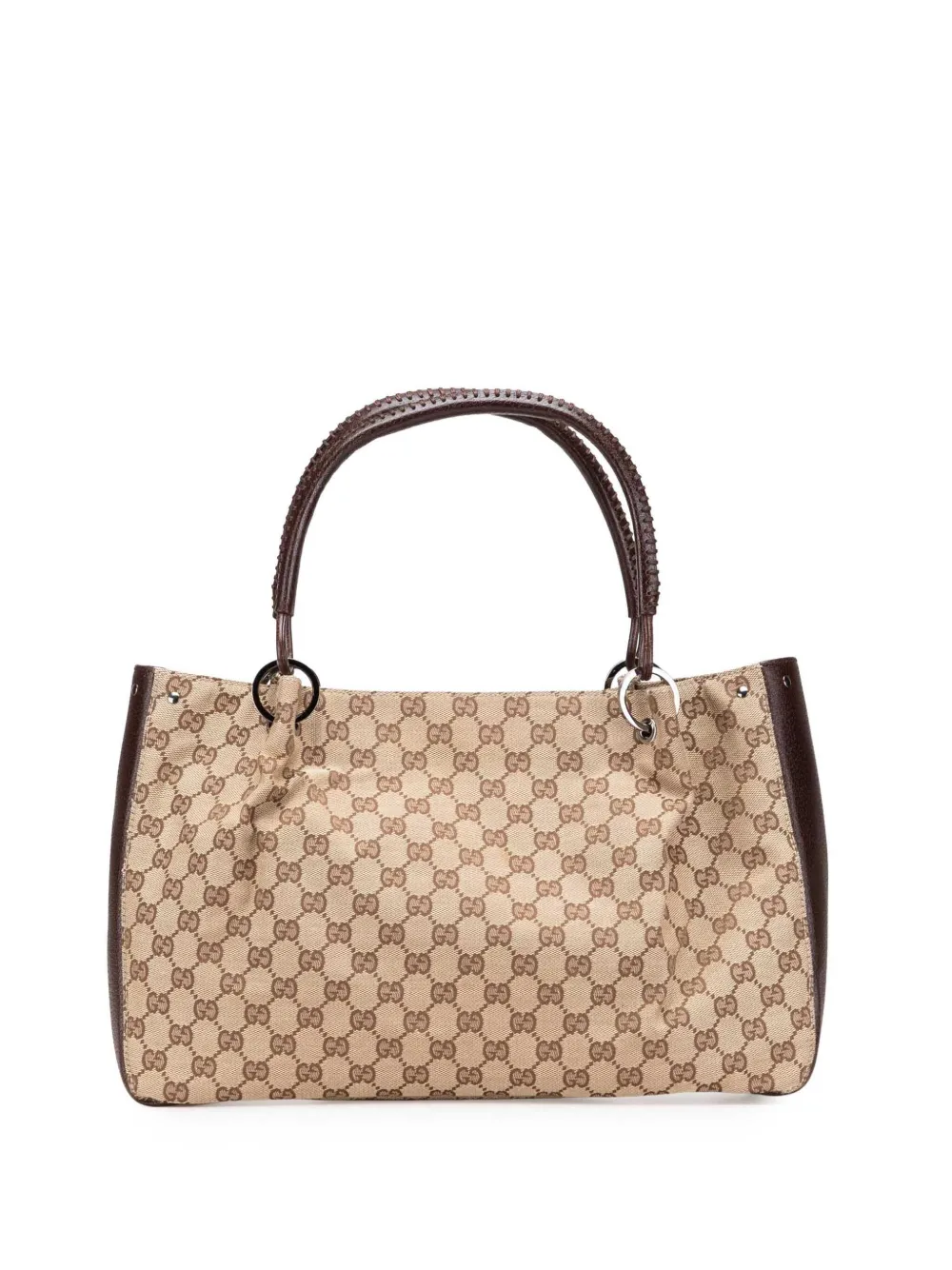 Gucci Pre-Owned 2000-2015 GGキャンバス トートバッグ - ブラウン Gucci Pre-Owned 2000-2015 GGキャンバス トートバッグ - ブラウン