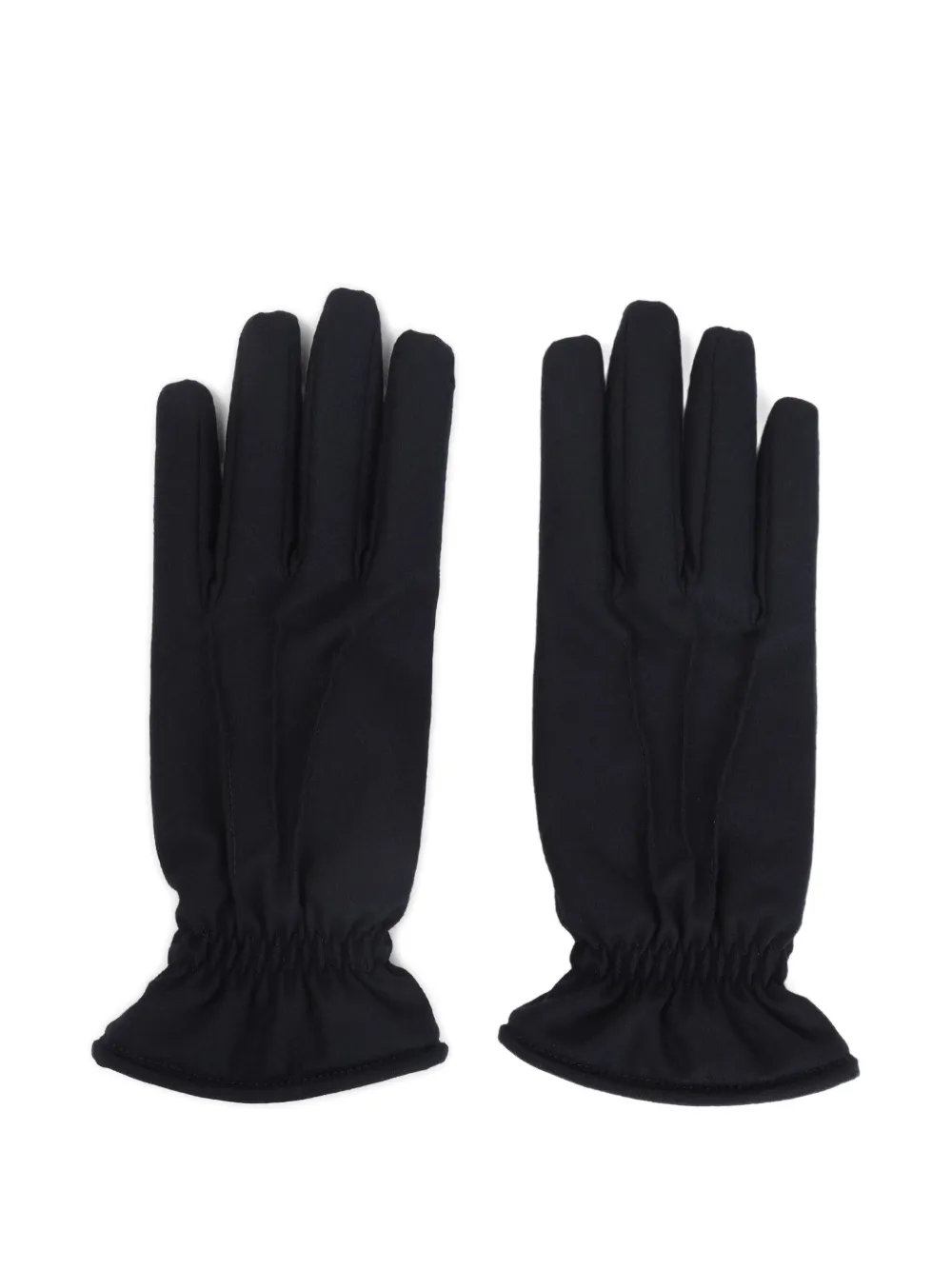 Brioni Handschoenen met elastische manchetten Zwart