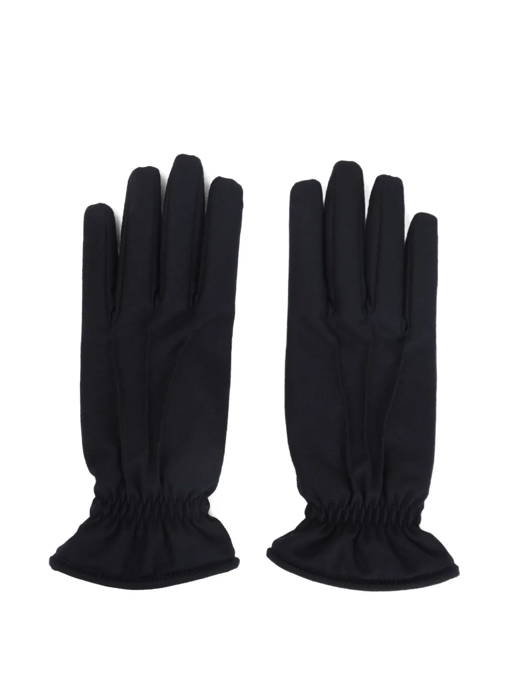 Brioni elastic-cuff gloves Zwart