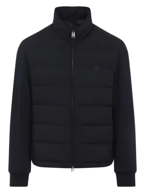 Brioni quilted high-neck jacket
