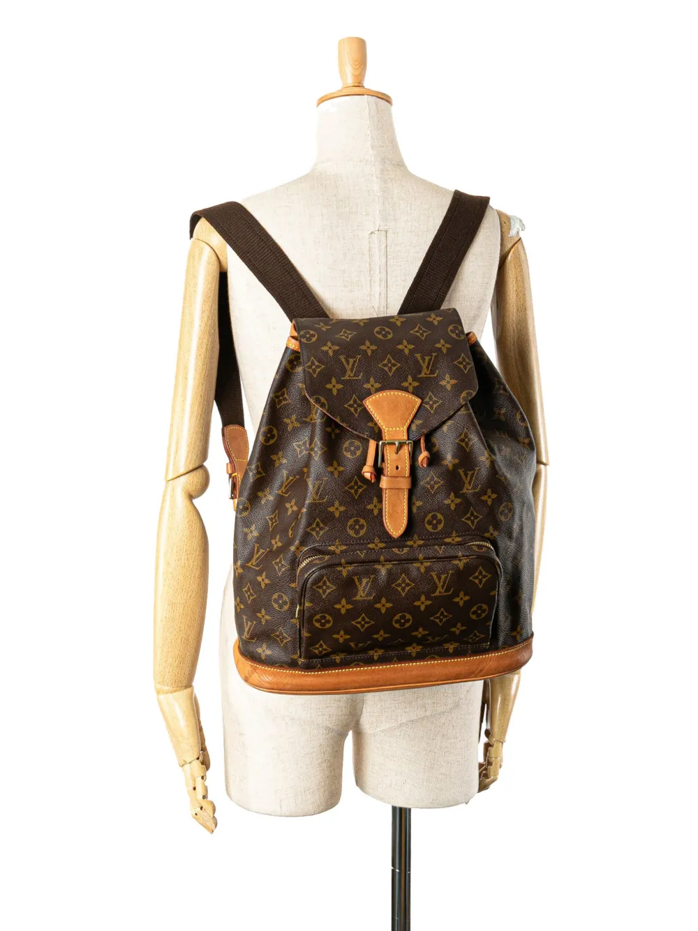 Louis Vuitton Pre-Owned 2000 モノグラム モンスリ GM バックパック | プレオウンド | Image 2